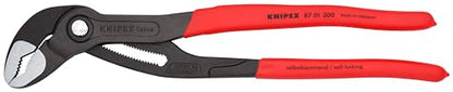 KNIPEX Tools - Cobra Water Pump Pliers (8701150), 6-Inch,Red