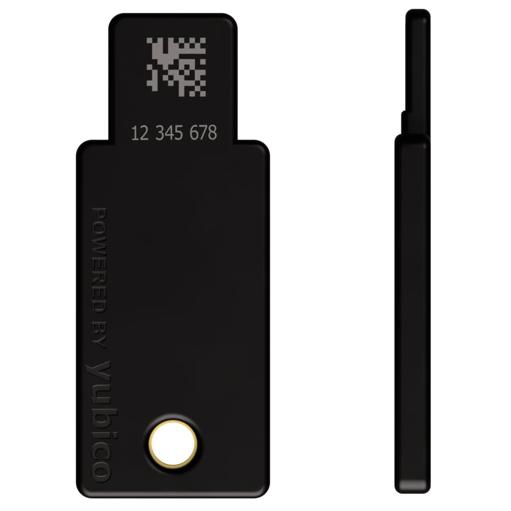 Yubico - YubiKey 5C NFC - Two-Factor authentication (2FA) Security Key, Connect via USB-C or NFC, FIDO Certified - Protect Your Online Accounts