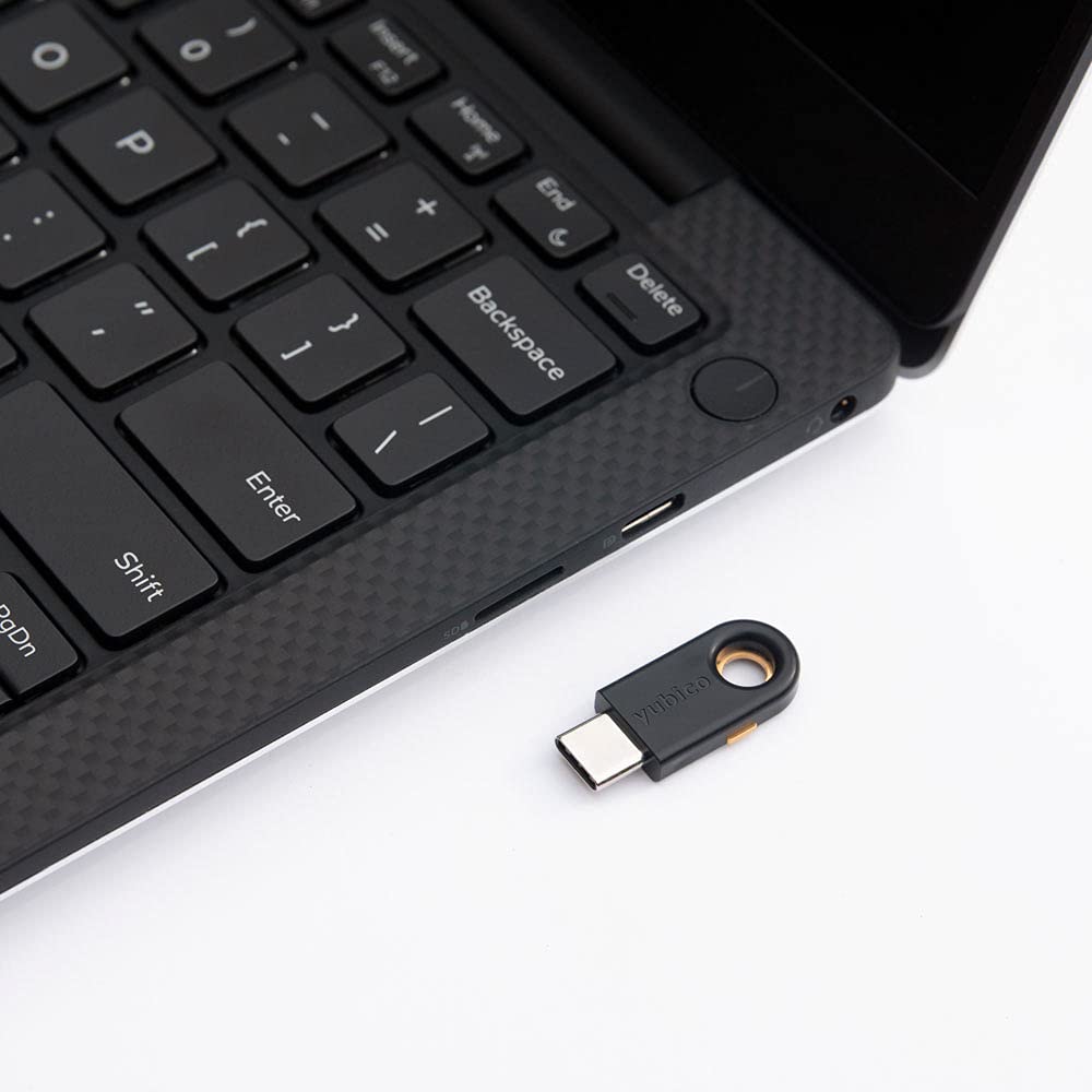 Yubico - YubiKey 5C NFC - Two-Factor authentication (2FA) Security Key, Connect via USB-C or NFC, FIDO Certified - Protect Your Online Accounts