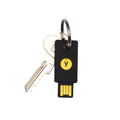 Yubico - YubiKey 5C NFC - Two-Factor authentication (2FA) Security Key, Connect via USB-C or NFC, FIDO Certified - Protect Your Online Accounts