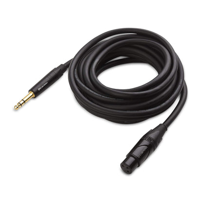 Cable Matters 6.35mm (1/4 Inch) TRS to XLR Cable 6 ft Male to Female (XLR to TRS Cable, XLR to 1/4 Cable, 1/4 to XLR Cable)