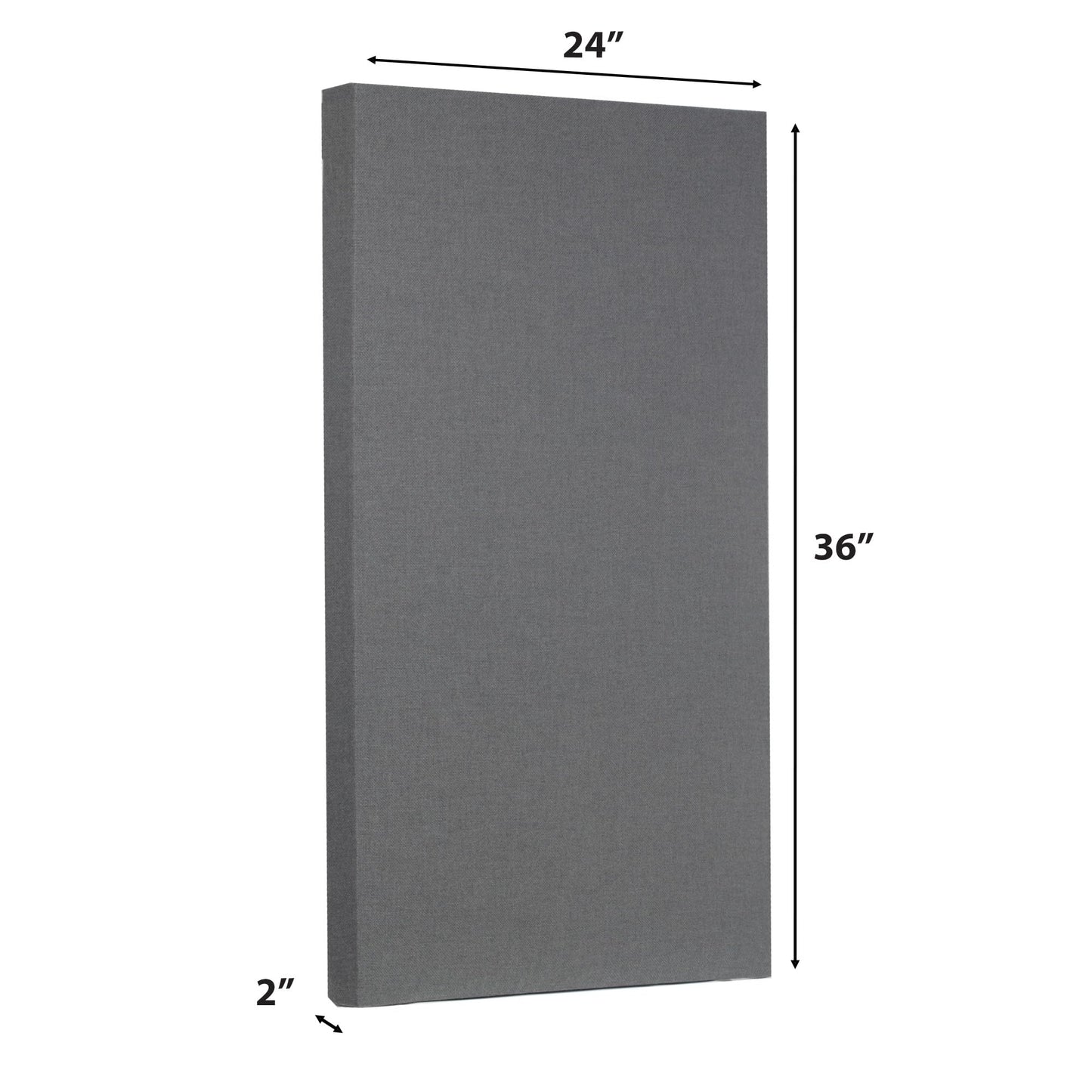 ATS Acoustics Sound Absorbing Acoustic Panel Fire Rated Professional Studio Quality 24" x 36" x 2" (Platinum)