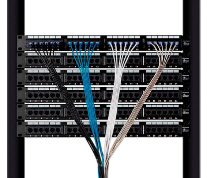 Monoprice Cat6A Ethernet Patch Cable - Snagless RJ45, 550Mhz, 10G, UTP, Pure Bare Copper Wire, 30AWG, 5-Pack, 3 Feet, Blue - SlimRun Series