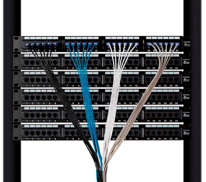 Monoprice Cat6A Ethernet Patch Cable - Snagless RJ45, 550Mhz, 10G, UTP, Pure Bare Copper Wire, 30AWG, 5-Pack, 3 Feet, Blue - SlimRun Series