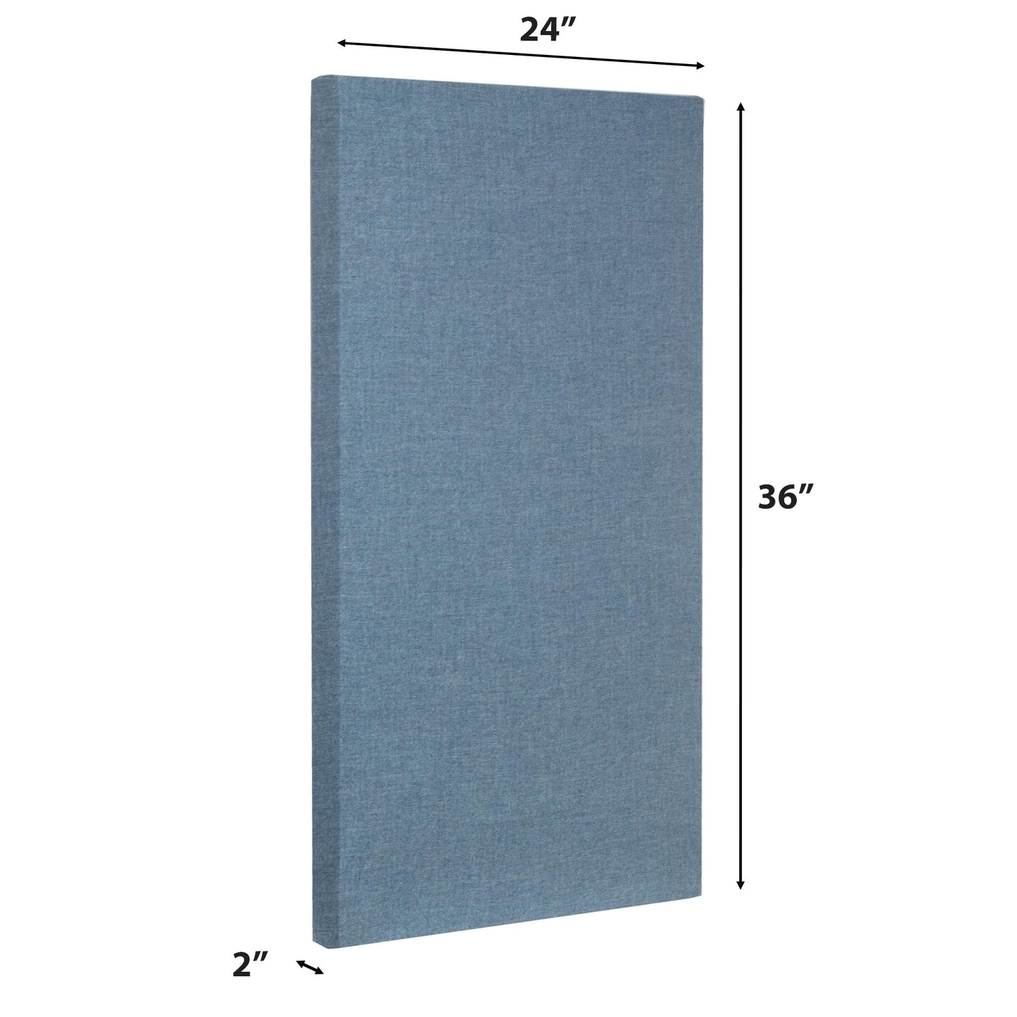 ATS Acoustics Sound Absorbing Acoustic Panel Fire Rated Professional Studio Quality 24" x 36" x 2" (Platinum)