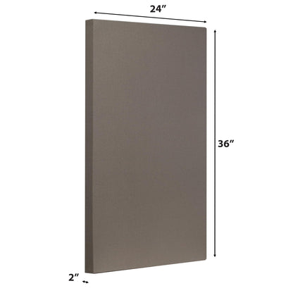 ATS Acoustics Sound Absorbing Acoustic Panel Fire Rated Professional Studio Quality 24" x 36" x 2" (Platinum)