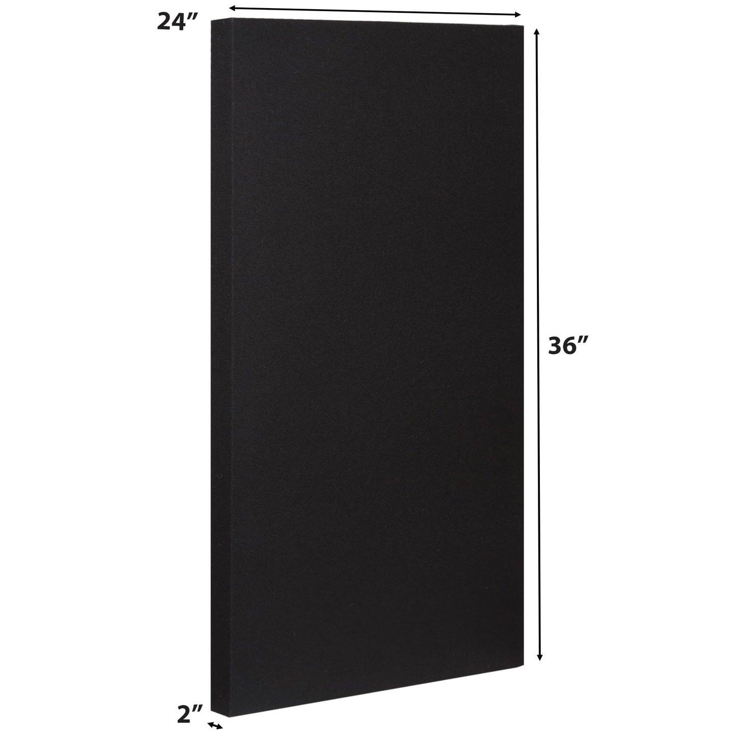 ATS Acoustics Sound Absorbing Acoustic Panel Fire Rated Professional Studio Quality 24" x 36" x 2" (Platinum)