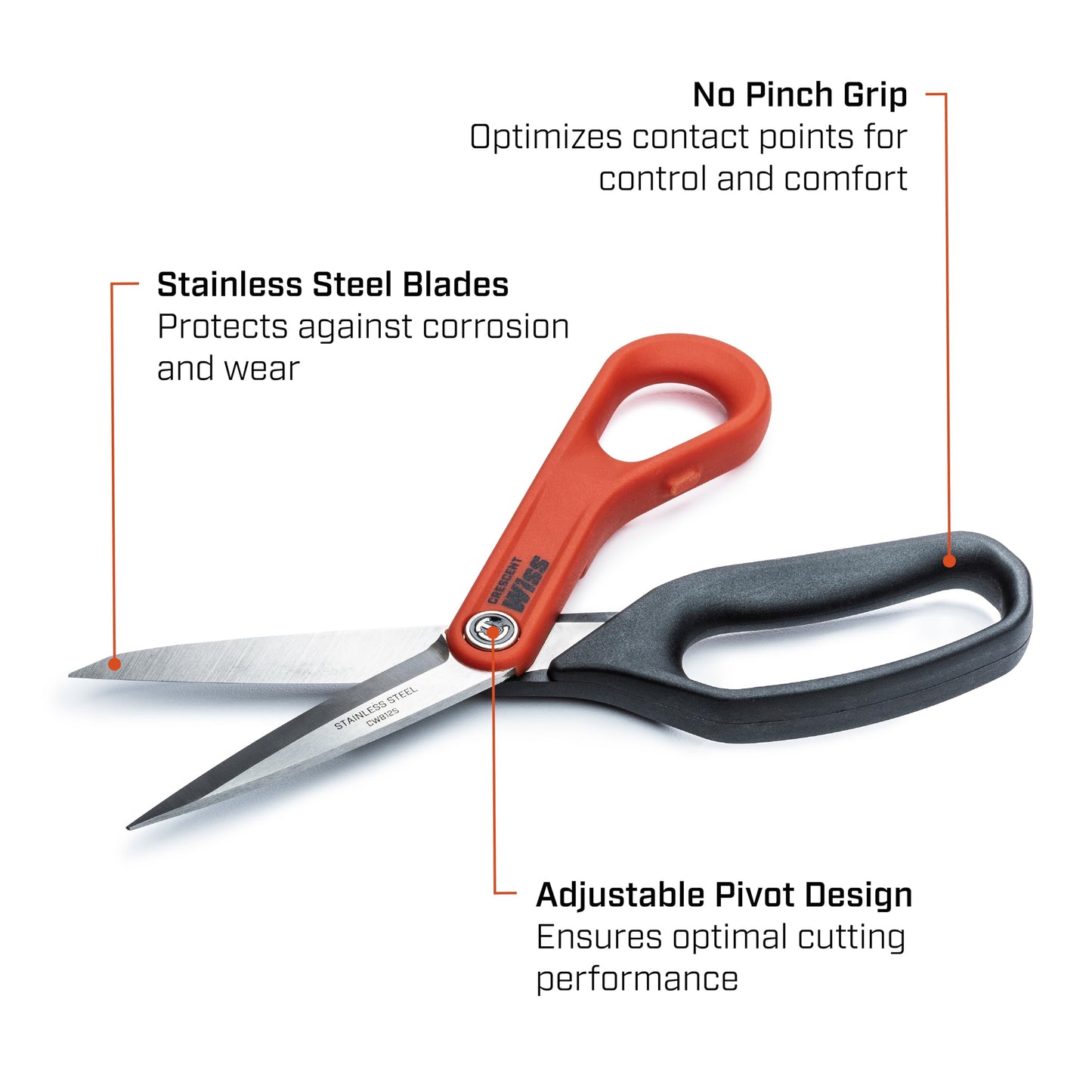 Tool Shears Pro All Purpose Stainless