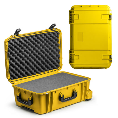 Seahorse 920 Heavy Duty Protective Dry Box Case With Accuform Foam - TSA Approved/Mil Spec / IP67 Waterproof/USA Made for Scuba Gear, Gaming Rigs, Sound Equipment, Travel