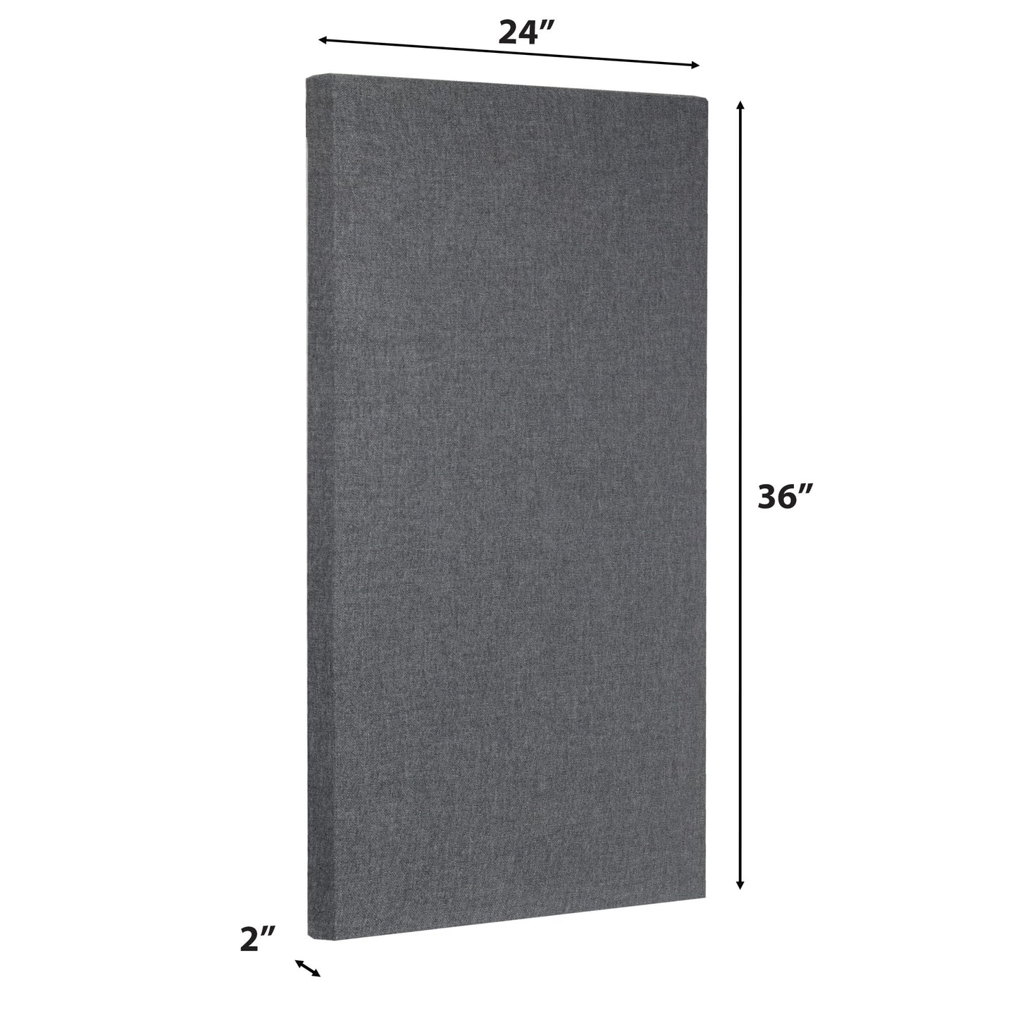 ATS Acoustics Sound Absorbing Acoustic Panel Fire Rated Professional Studio Quality 24" x 36" x 2" (Platinum)