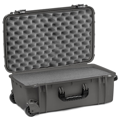 Seahorse 920 Heavy Duty Protective Dry Box Case With Accuform Foam - TSA Approved/Mil Spec / IP67 Waterproof/USA Made for Scuba Gear, Gaming Rigs, Sound Equipment, Travel