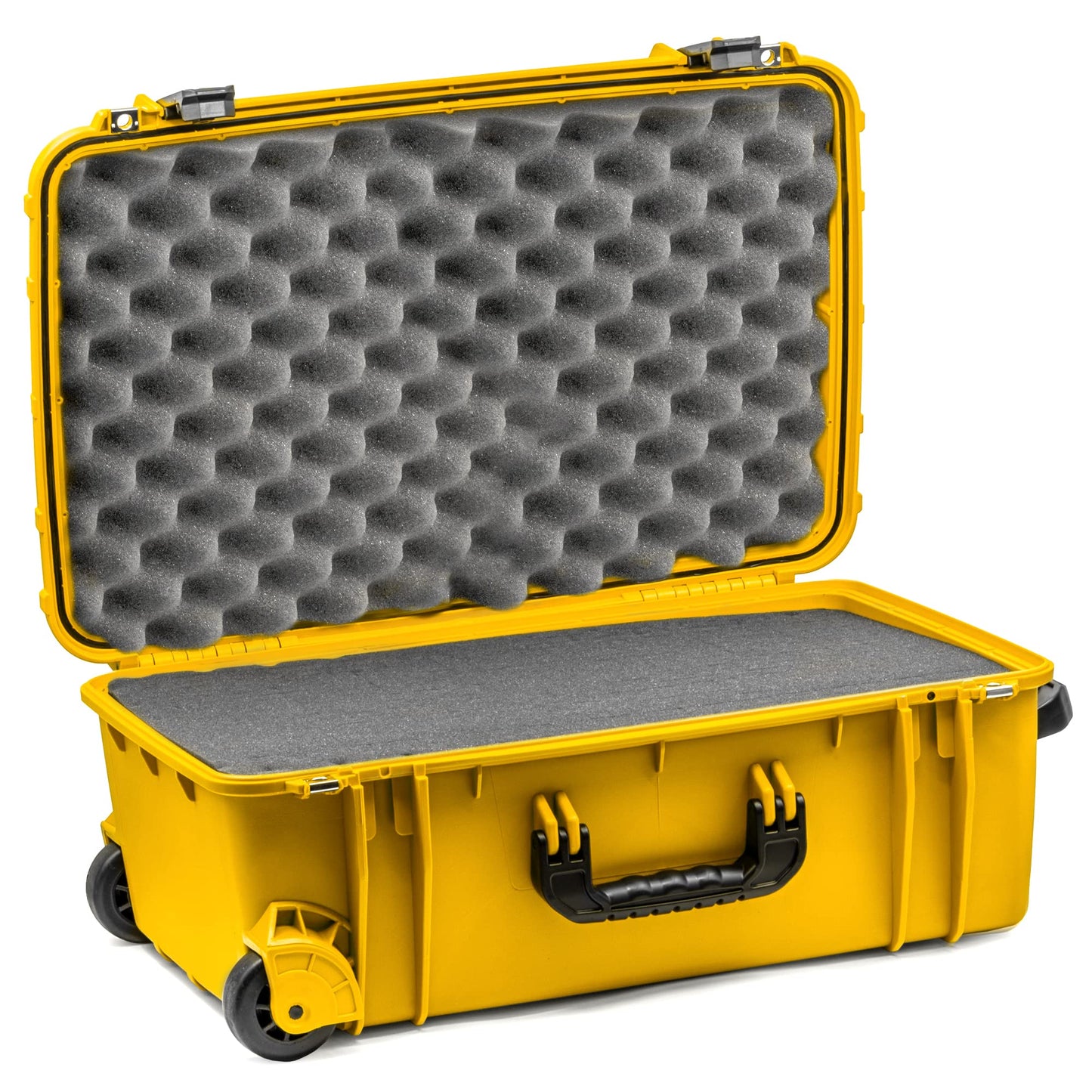 Seahorse 920 Heavy Duty Protective Dry Box Case With Accuform Foam - TSA Approved/Mil Spec / IP67 Waterproof/USA Made for Scuba Gear, Gaming Rigs, Sound Equipment, Travel