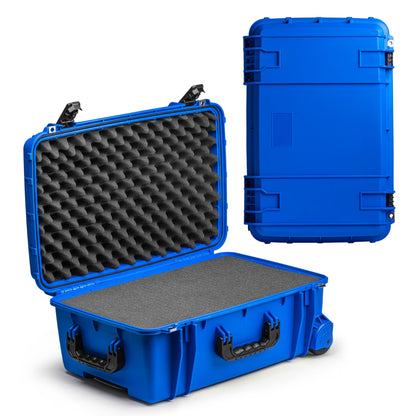 Seahorse 920 Heavy Duty Protective Dry Box Case With Accuform Foam - TSA Approved/Mil Spec / IP67 Waterproof/USA Made for Scuba Gear, Gaming Rigs, Sound Equipment, Travel