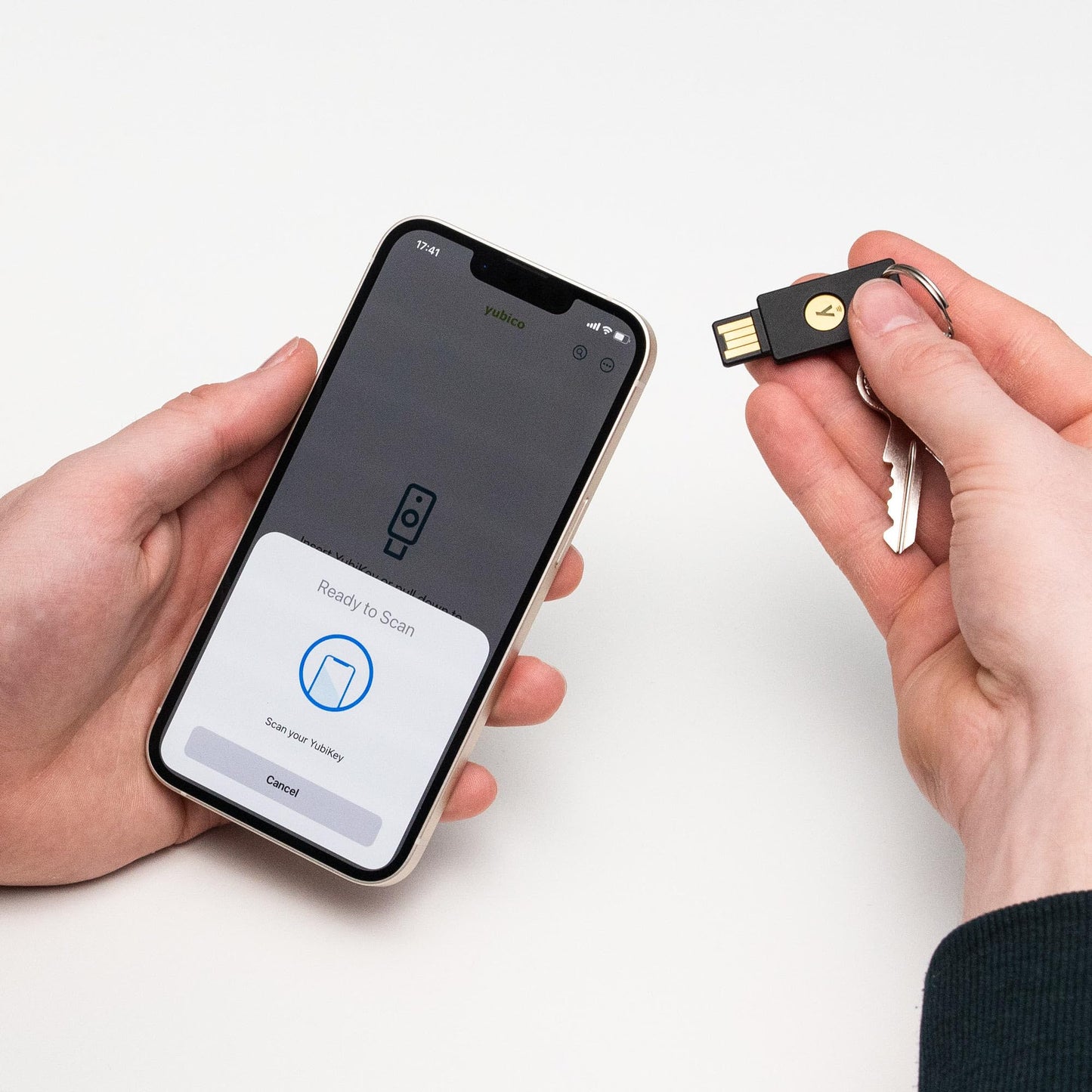 Yubico - YubiKey 5C NFC - Two-Factor authentication (2FA) Security Key, Connect via USB-C or NFC, FIDO Certified - Protect Your Online Accounts