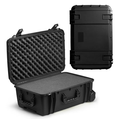 Seahorse 920 Heavy Duty Protective Dry Box Case With Accuform Foam - TSA Approved/Mil Spec / IP67 Waterproof/USA Made for Scuba Gear, Gaming Rigs, Sound Equipment, Travel